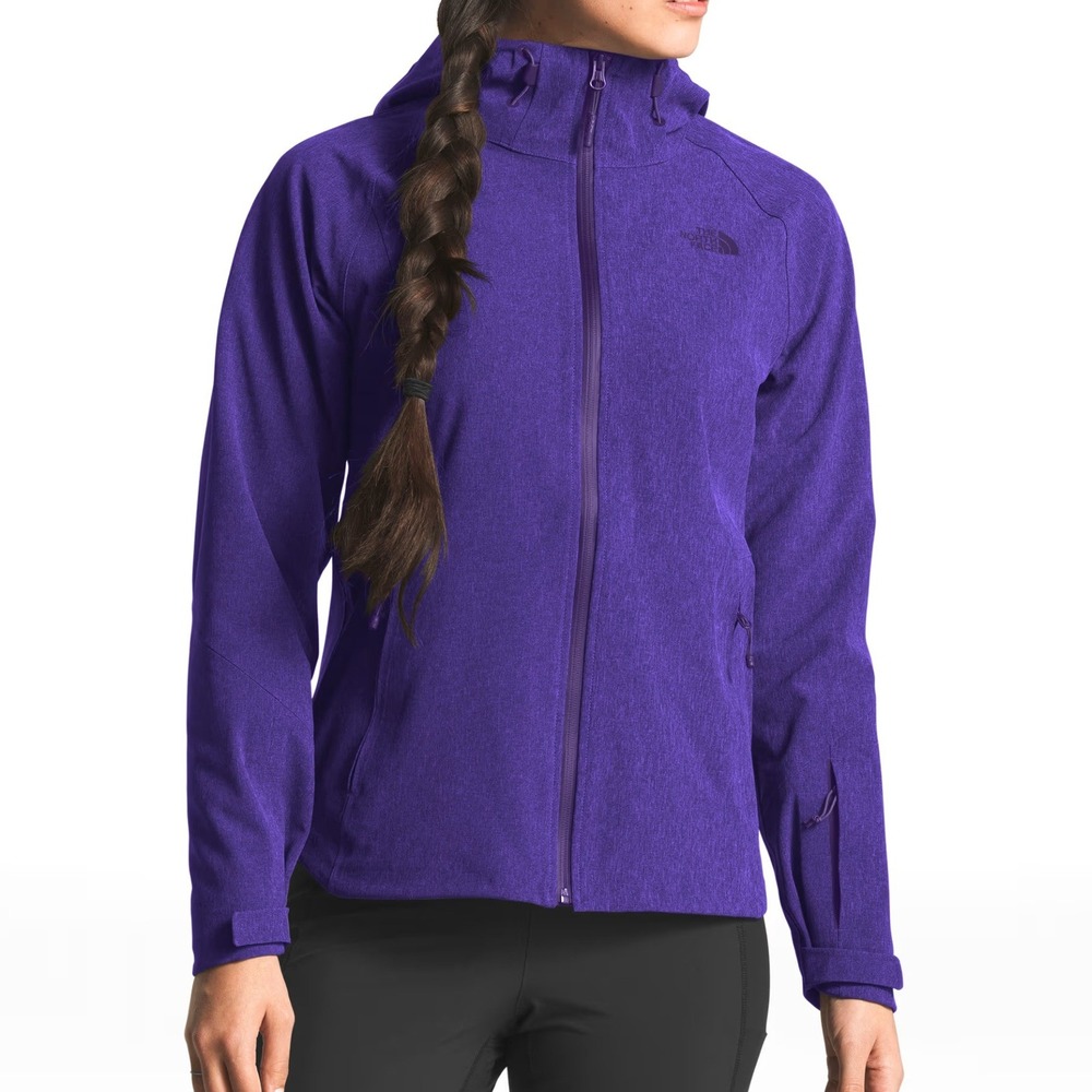 The North Face Purple Apex Flex GTX Jacket Full Zip Gore-Tex Hooded Medium